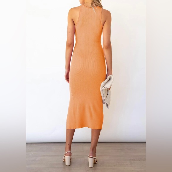 Ribbed Bodycon Midi Dress - Picture 2 of 2